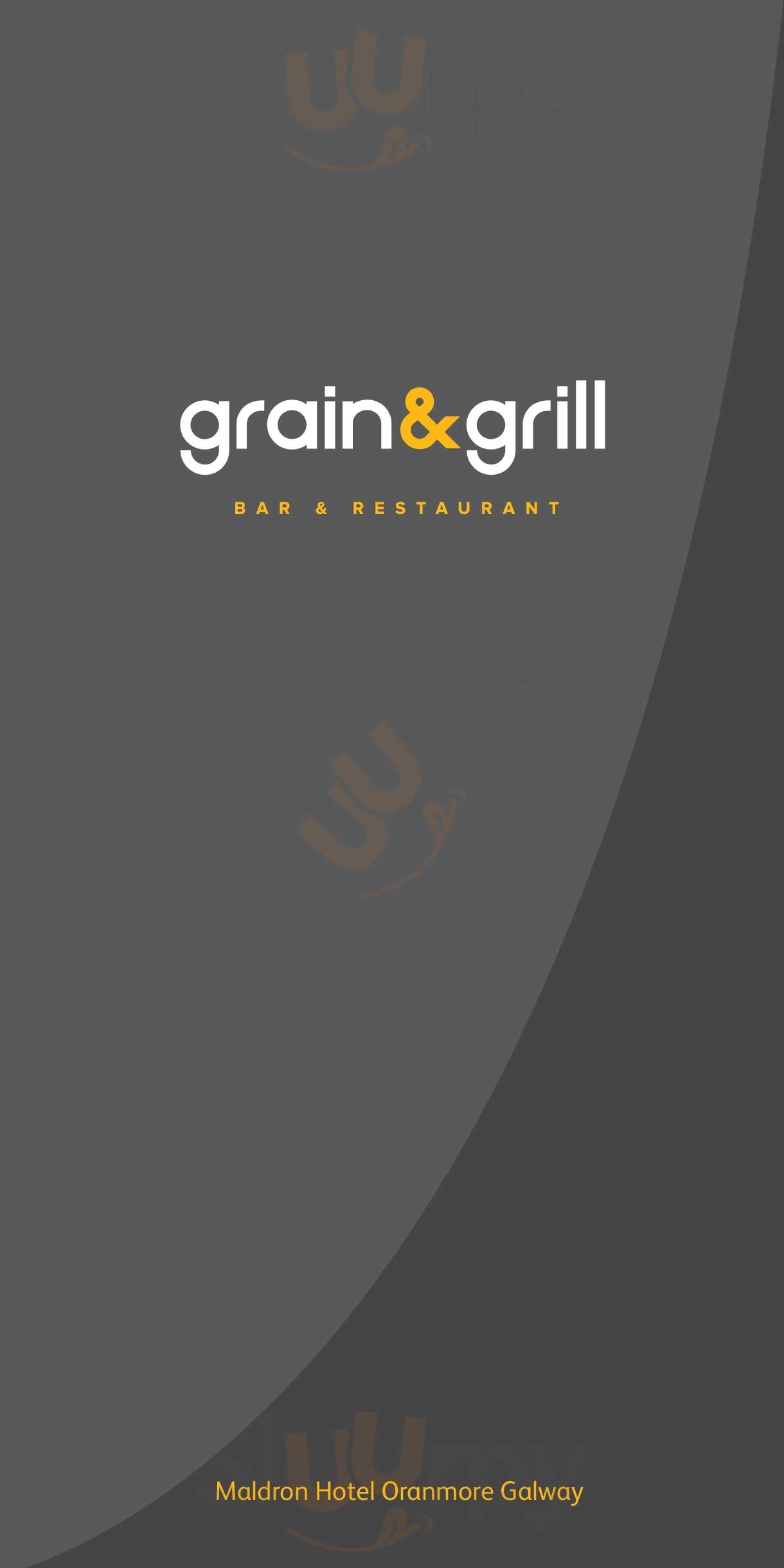 Grain & Grill Restaurant Oranmore Menu - 1