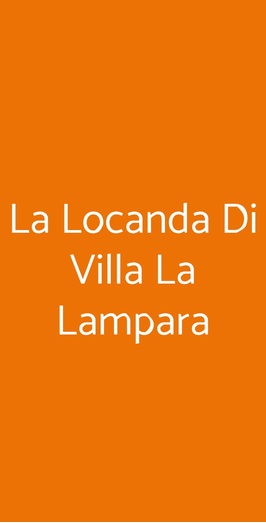 La Locanda Di Villa La Lampara, Giugliano in Campania