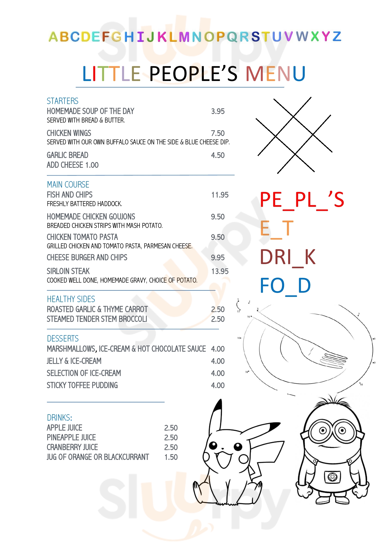 People's Restaurant Cavan Menu - 1
