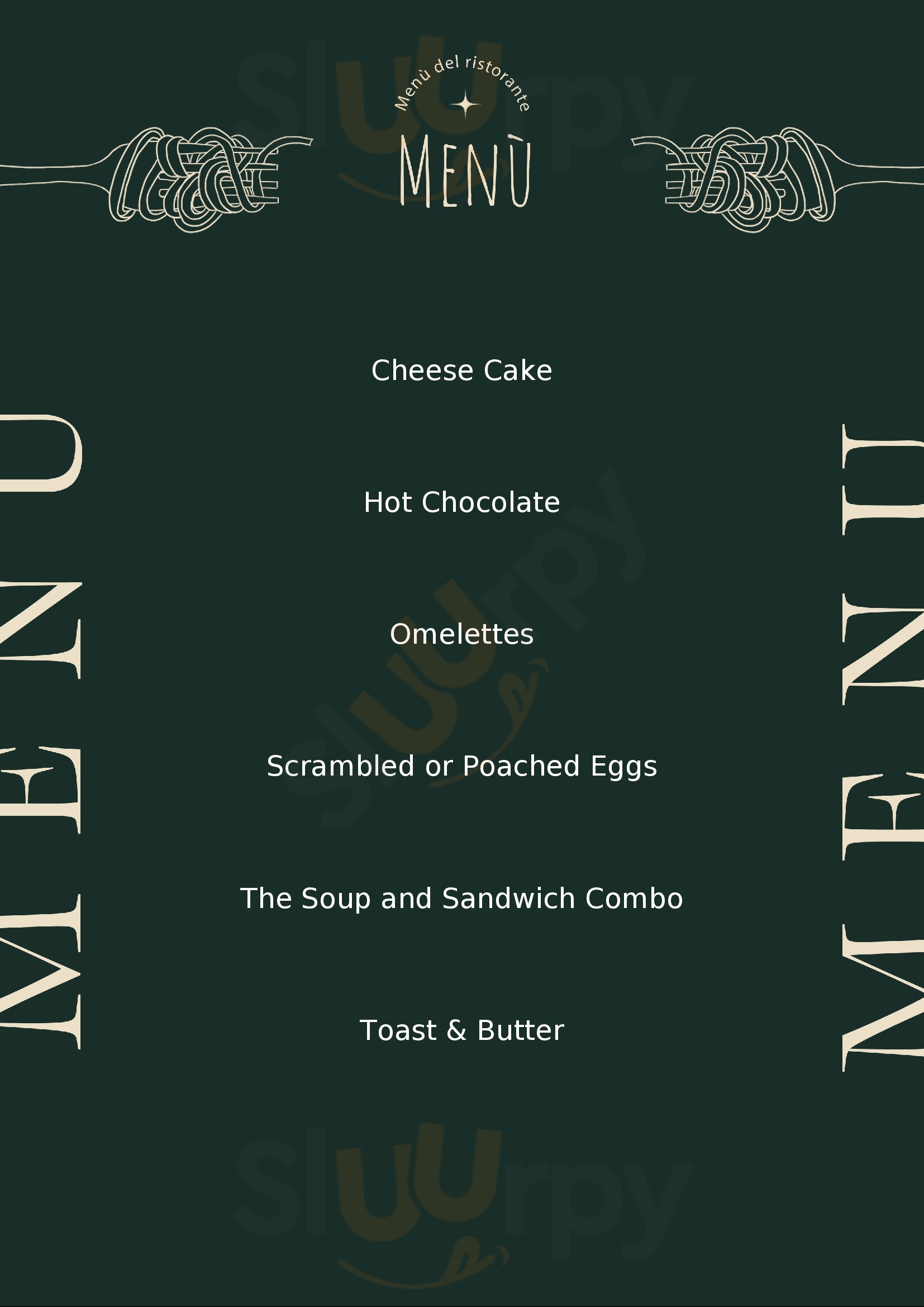 The Olive Cafe Waterford Menu - 1