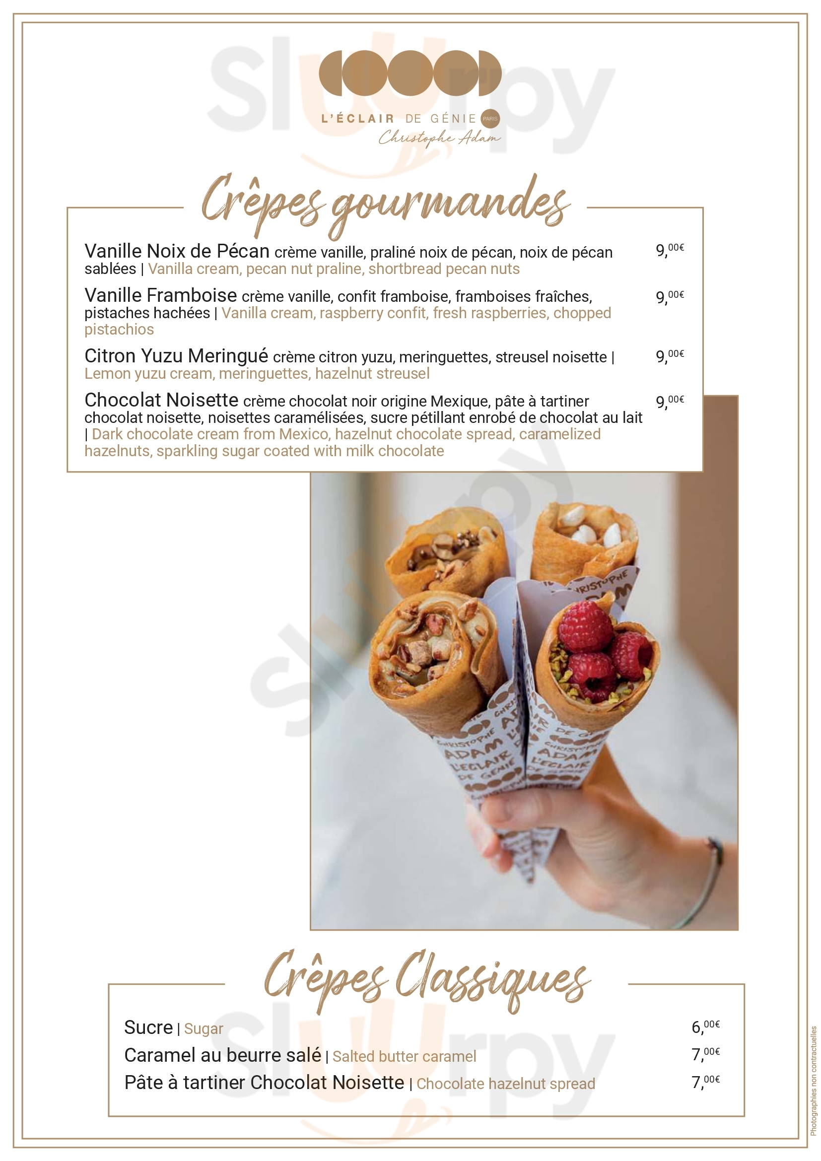 L'eclair De Genie (太古廣場) 香港 Menu - 1