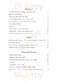 Benetos menu