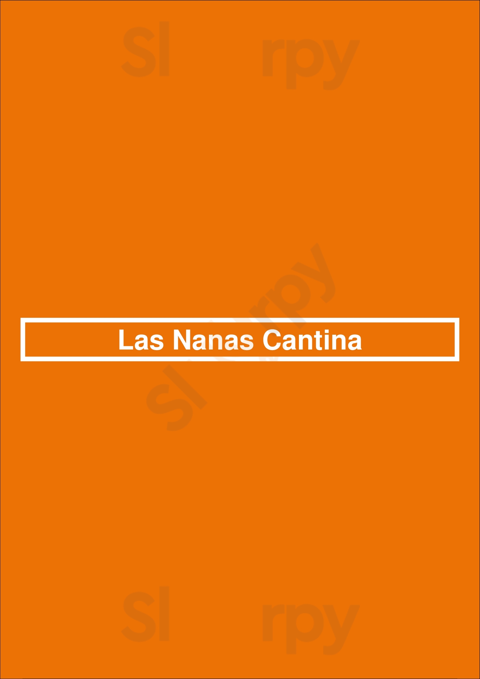 Las Nanas Cantina Carolina Menu - 1
