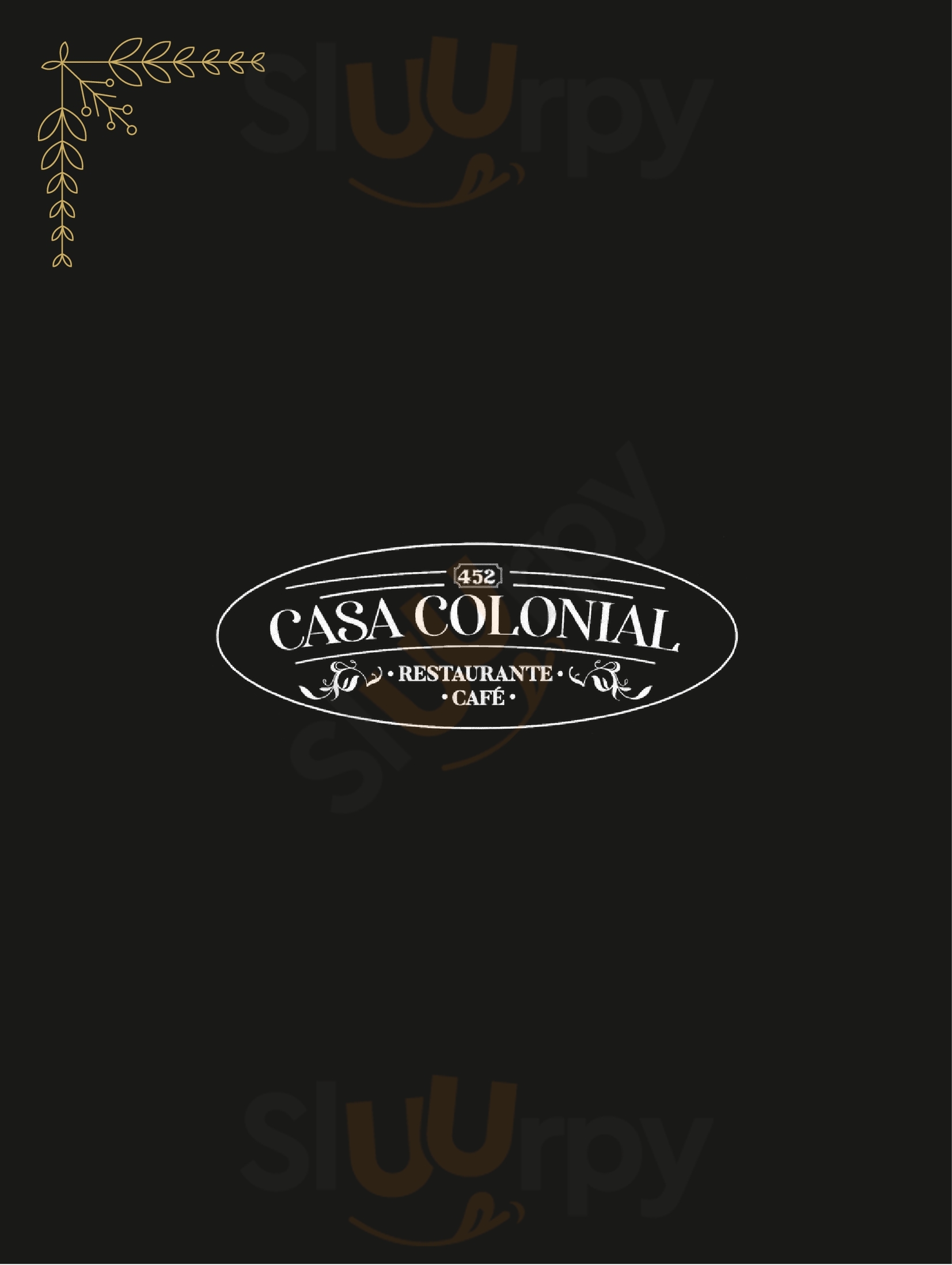 Café 452 San José Menu - 1