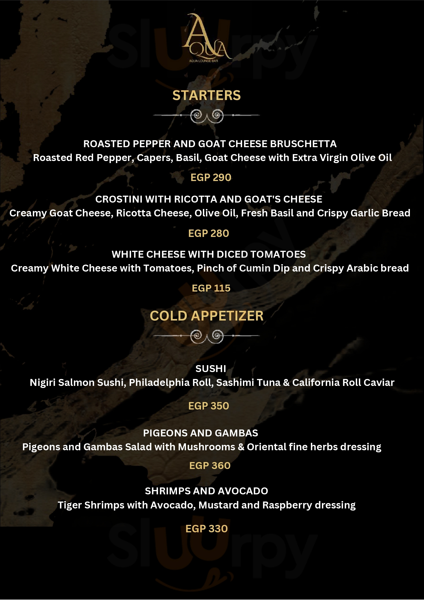 مطعم كاسا مييا براسري القاهرة Menu - 1