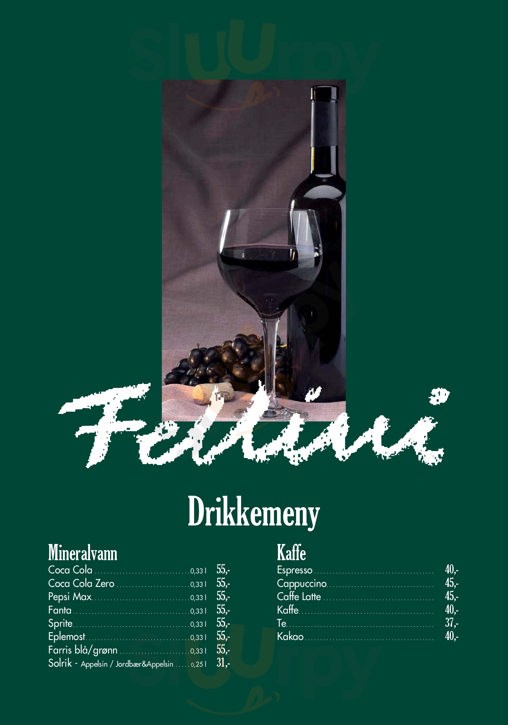 Fellini Restaurante Pizzaria Heimdal Menu - 1