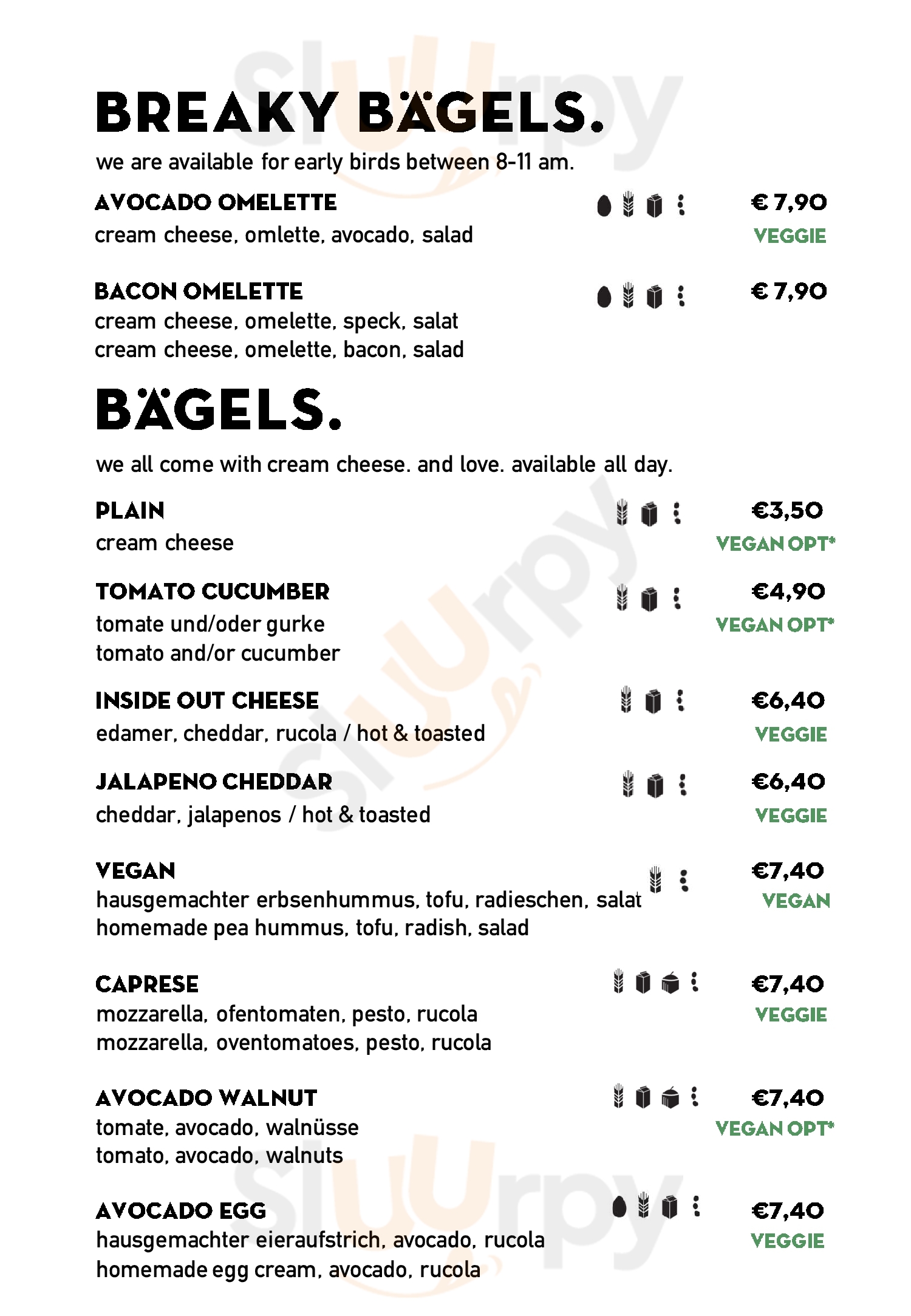 Budapest Bagel Budapest Menu - 1