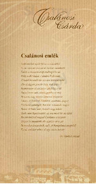 Csalánosi Csárda - Óbuda menu