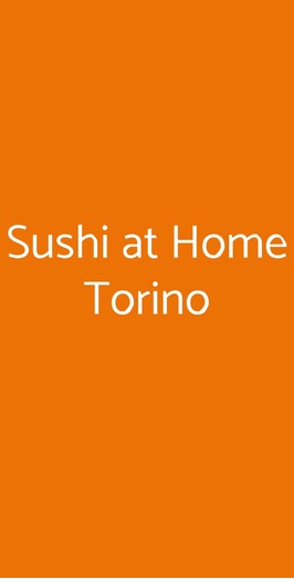 Tori Sushi, Torino