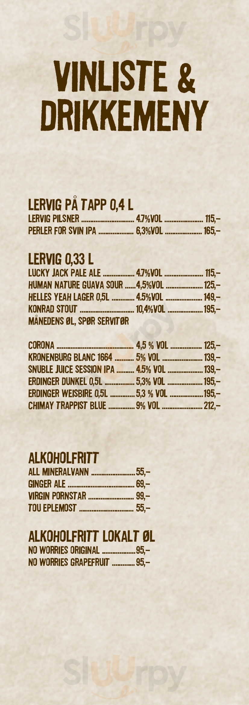 House Of Fingerfood Stavanger Menu - 1