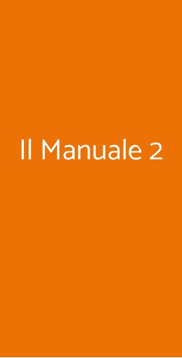 Il Manuale 2, Volpiano