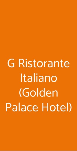 Primo Torino  (allegroitalia Golden Palace), Torino