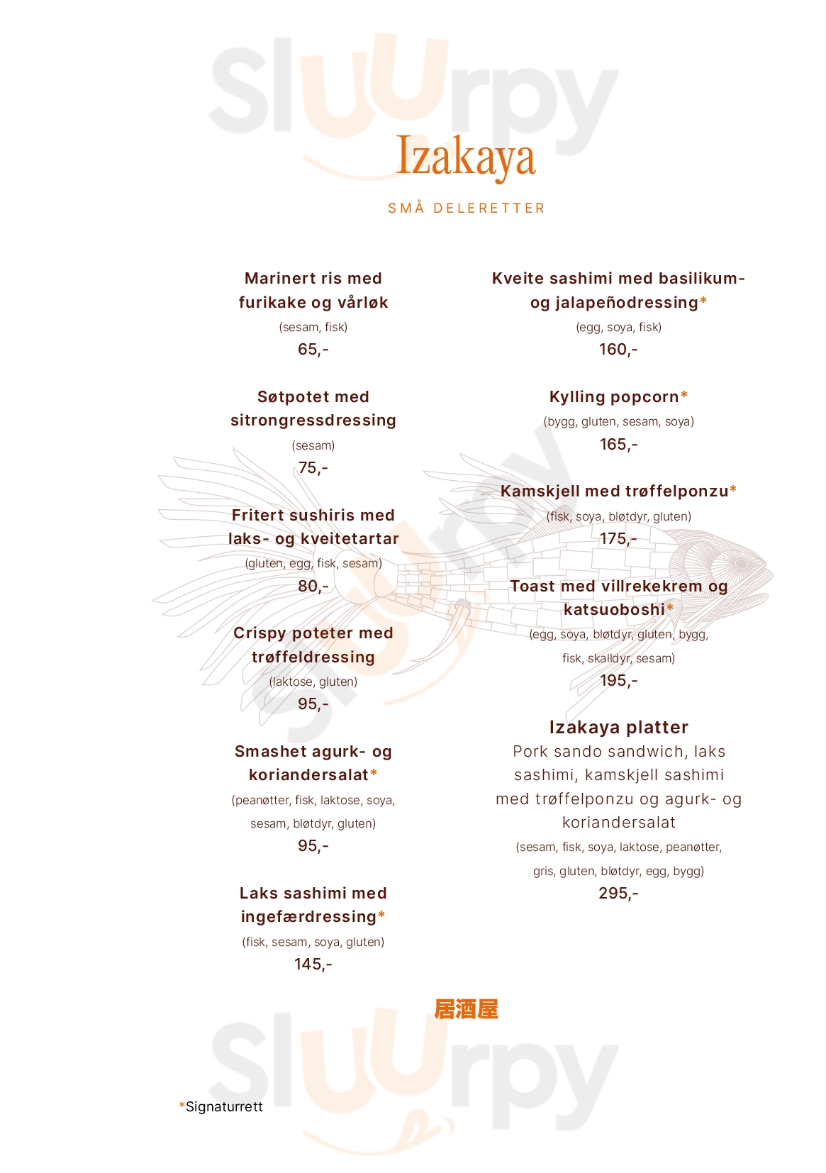 Louise Restaurant & Bar Oslo Menu - 1