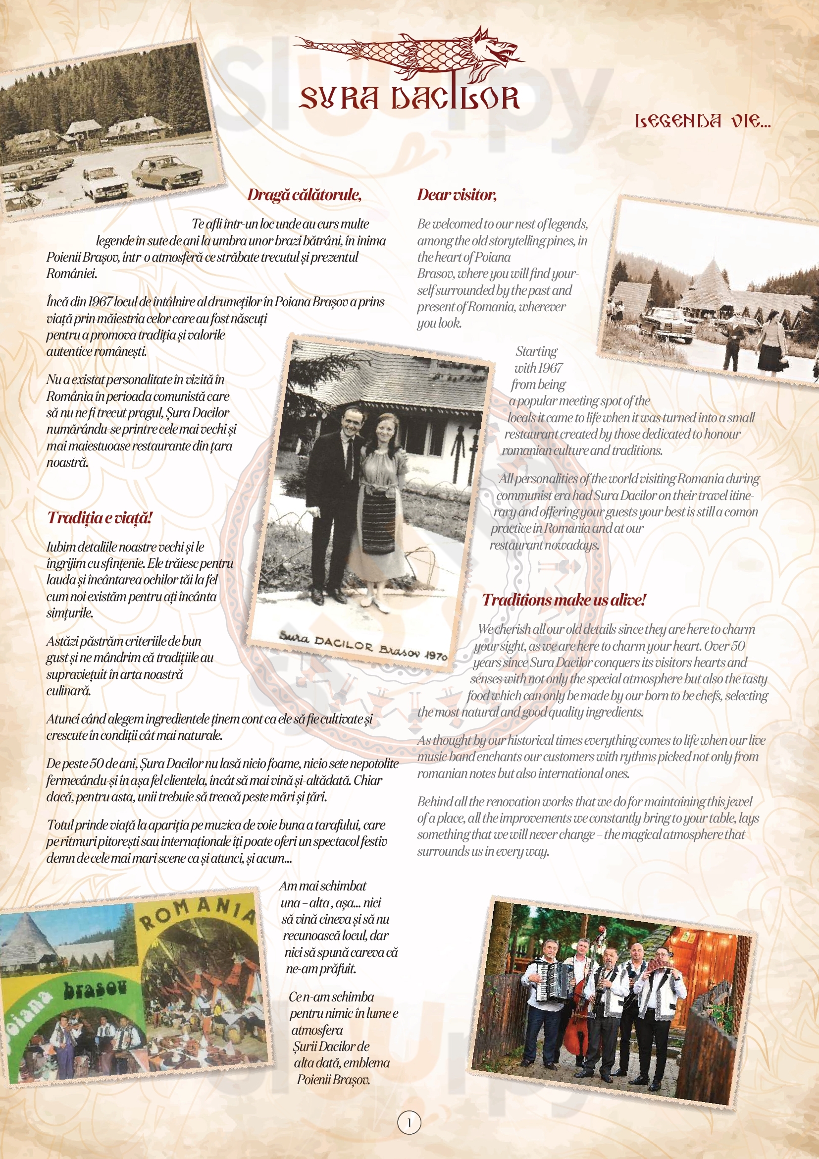 Coresi Business Lunch Brasov Menu - 1