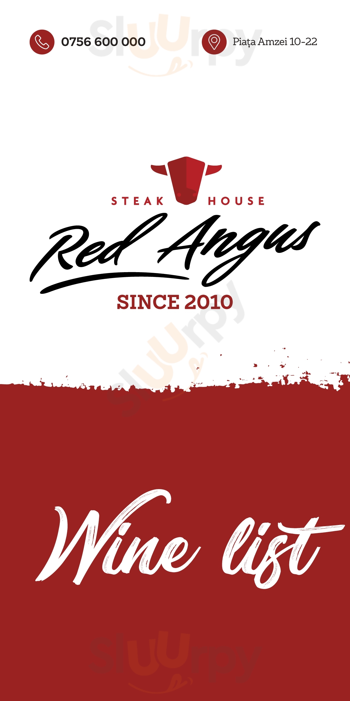 Red Angus Steakhouse Bucharest Menu - 1