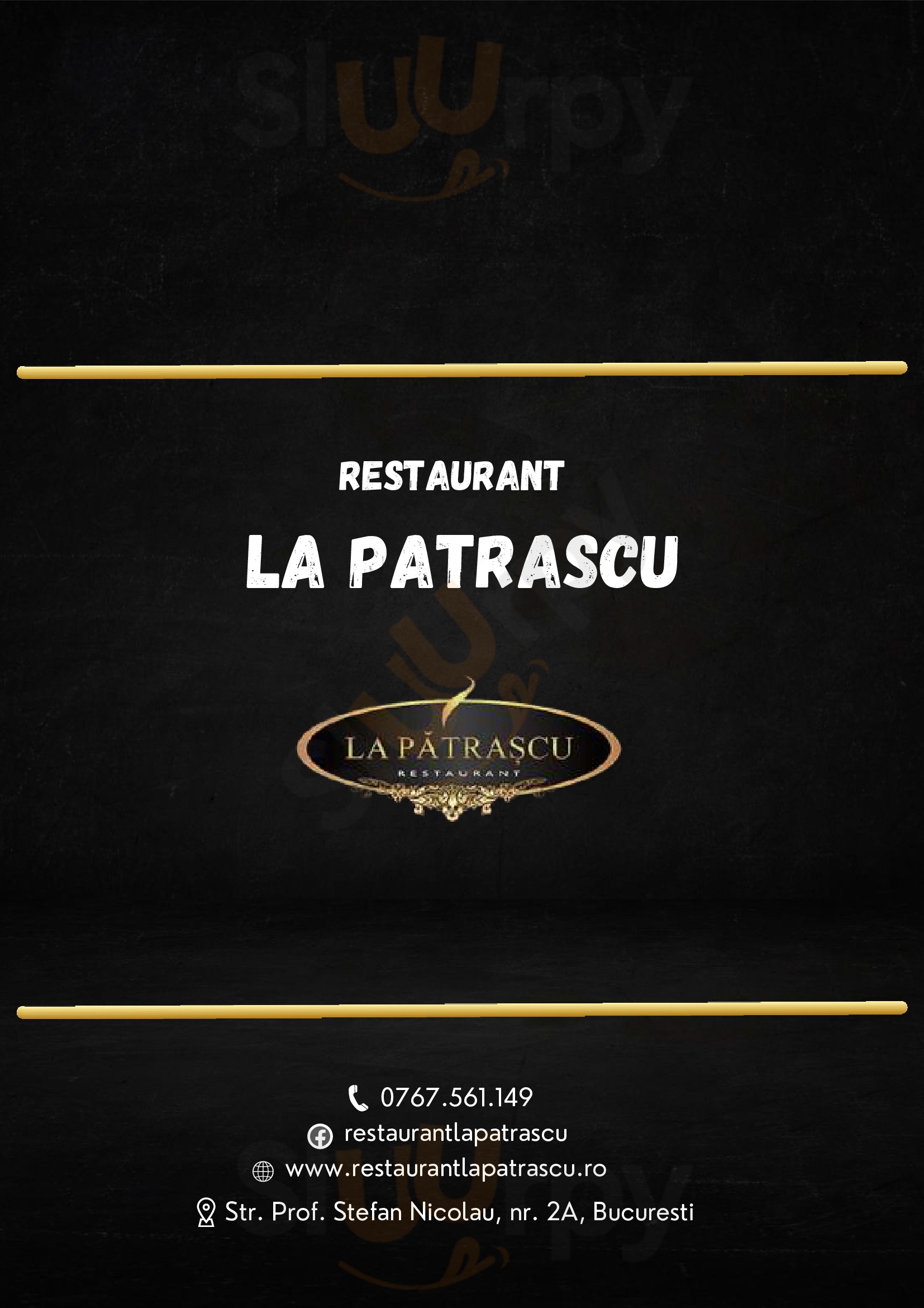 La Patrascu Bucharest Menu - 1