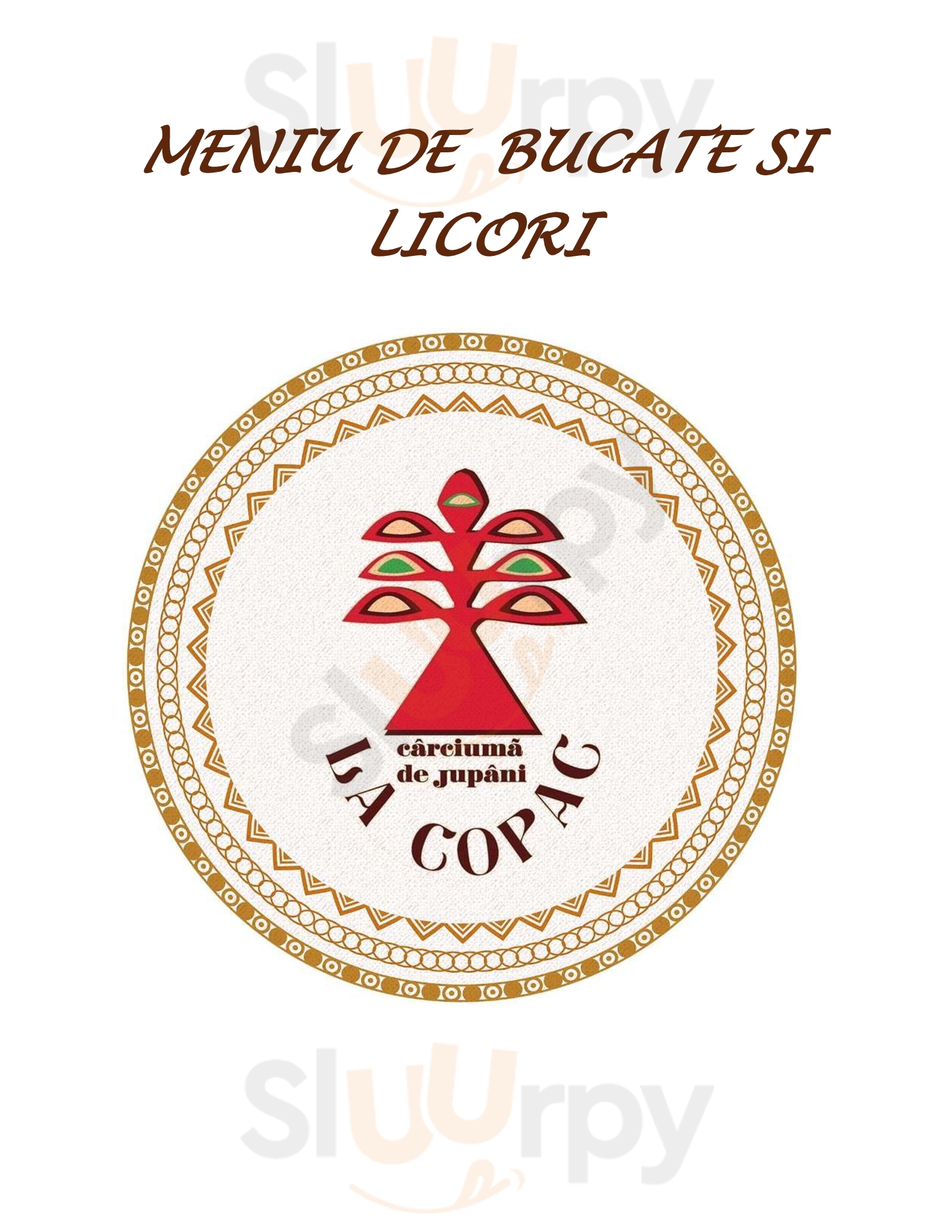 La Copac Bucharest Menu - 1