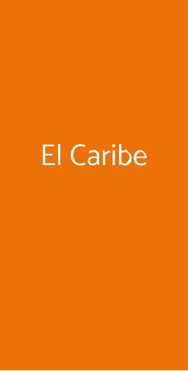 El Caribe, None