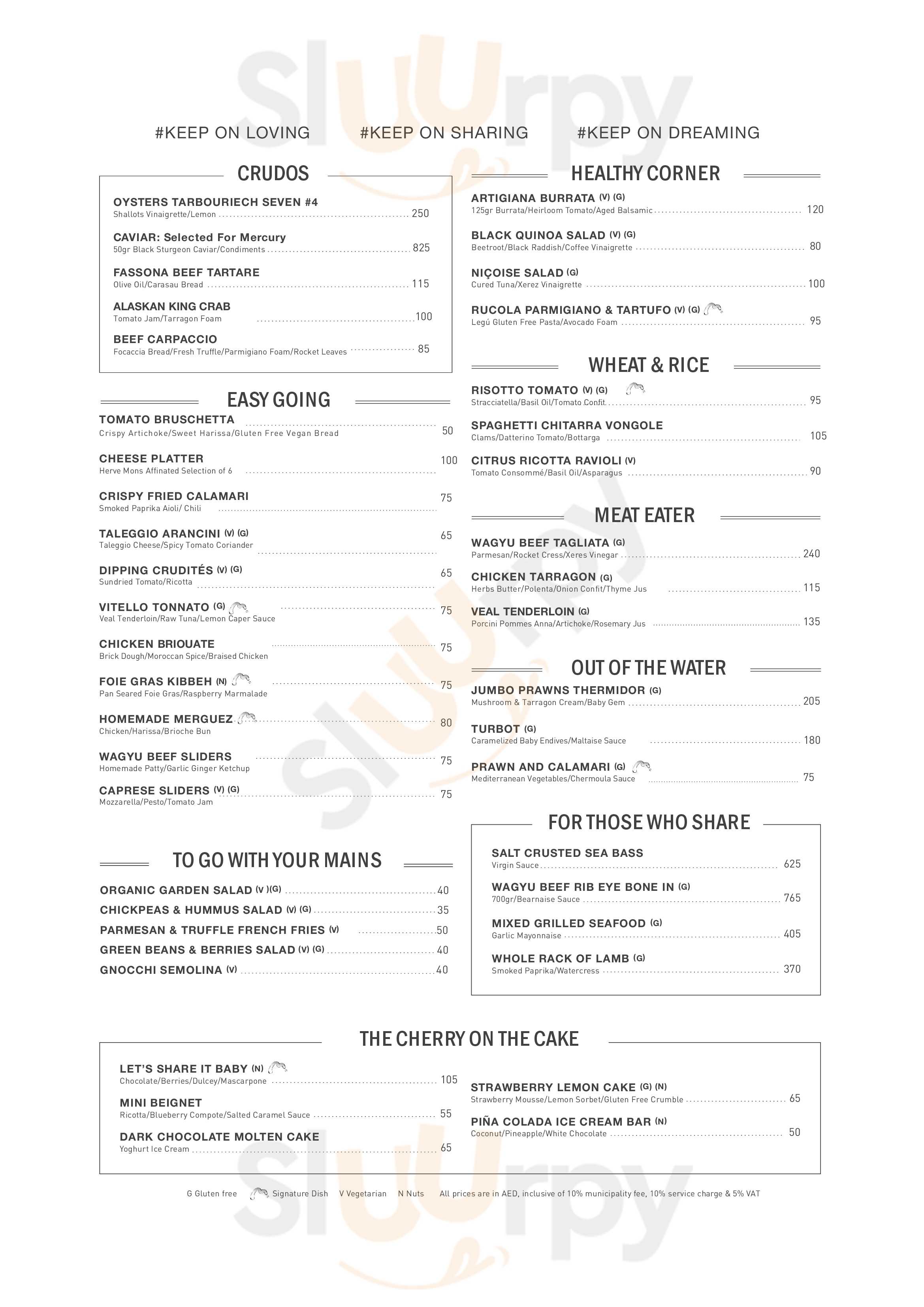 ‪mercury Rooftop‬ دُبي Menu - 1