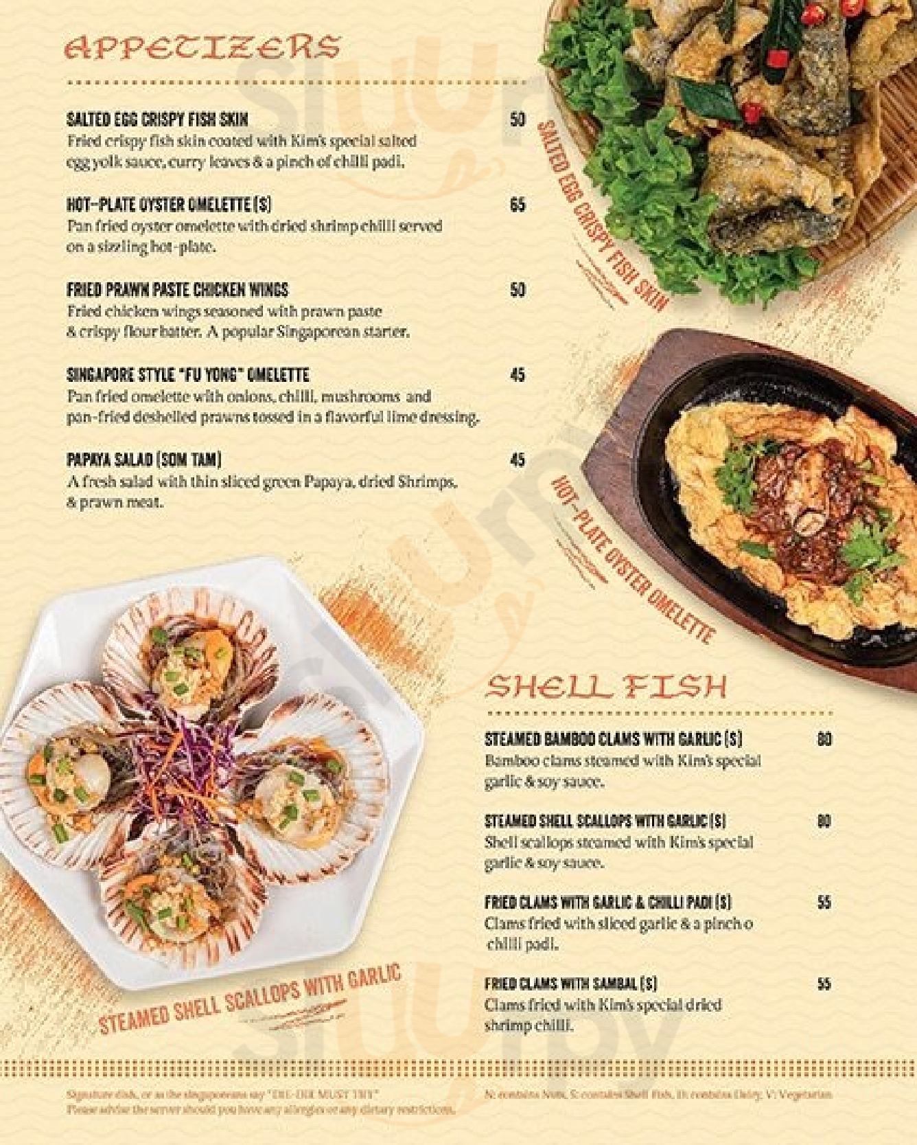 ‪kim's Singapore Seafood‬ دُبي Menu - 1