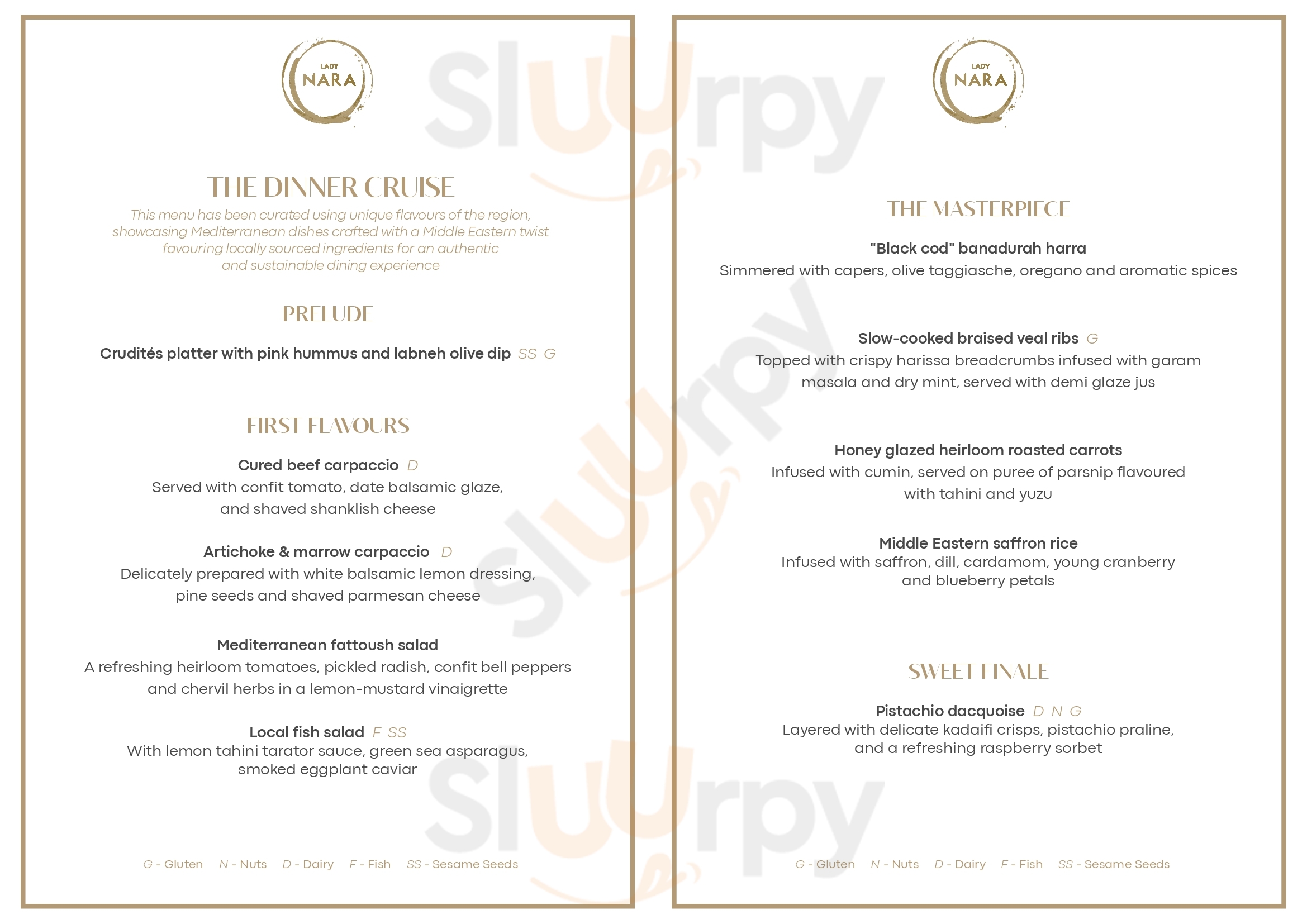‪sonara Camp‬ دُبي Menu - 1