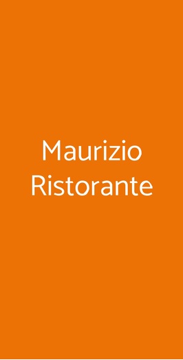 Maurizio Ristorante Pizzoleria, Portopalo di Capo Passero