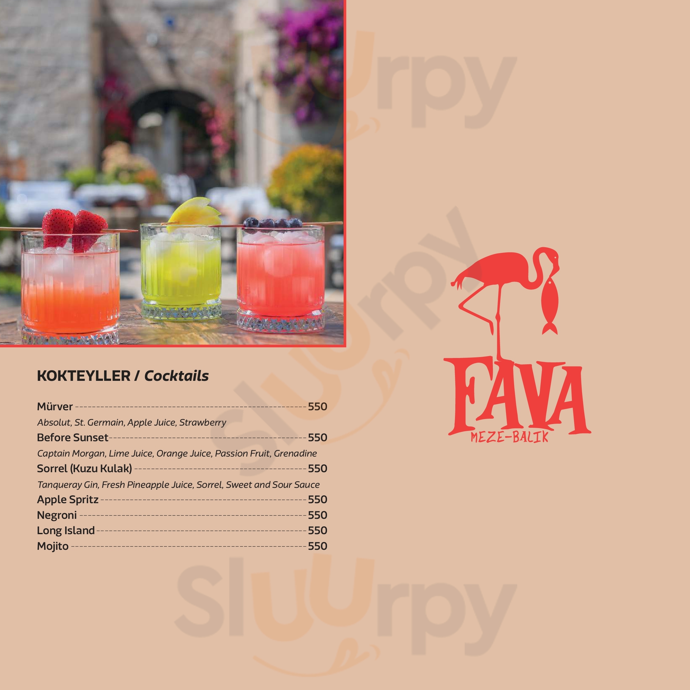 Avula Alaçatı Alaçatı Menu - 1