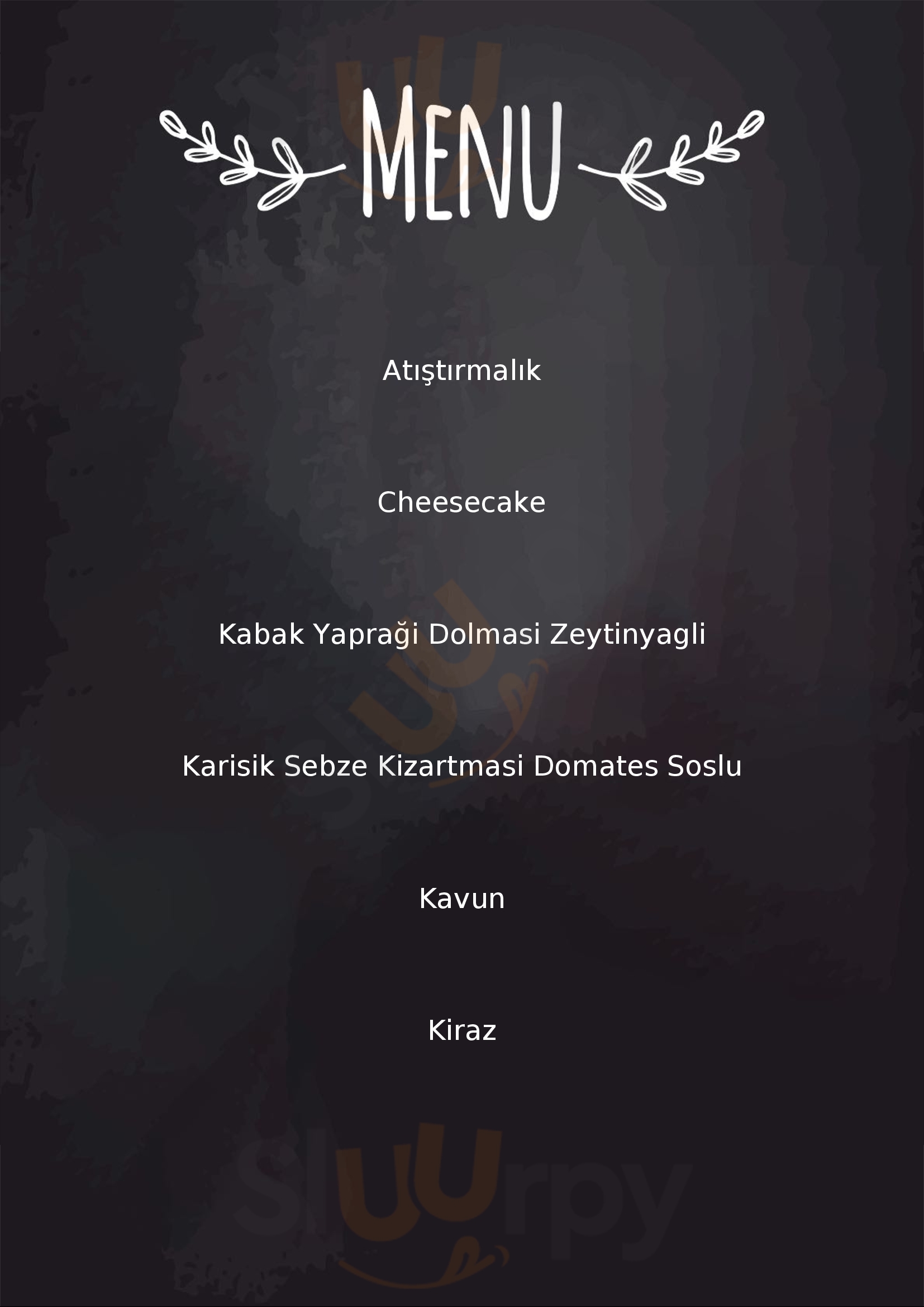 Palet Kahvaltı Evi & Cafe Urla Menu - 1
