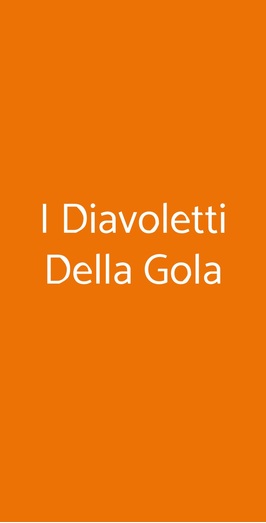 I Diavoletti Della Gola, Borgaro