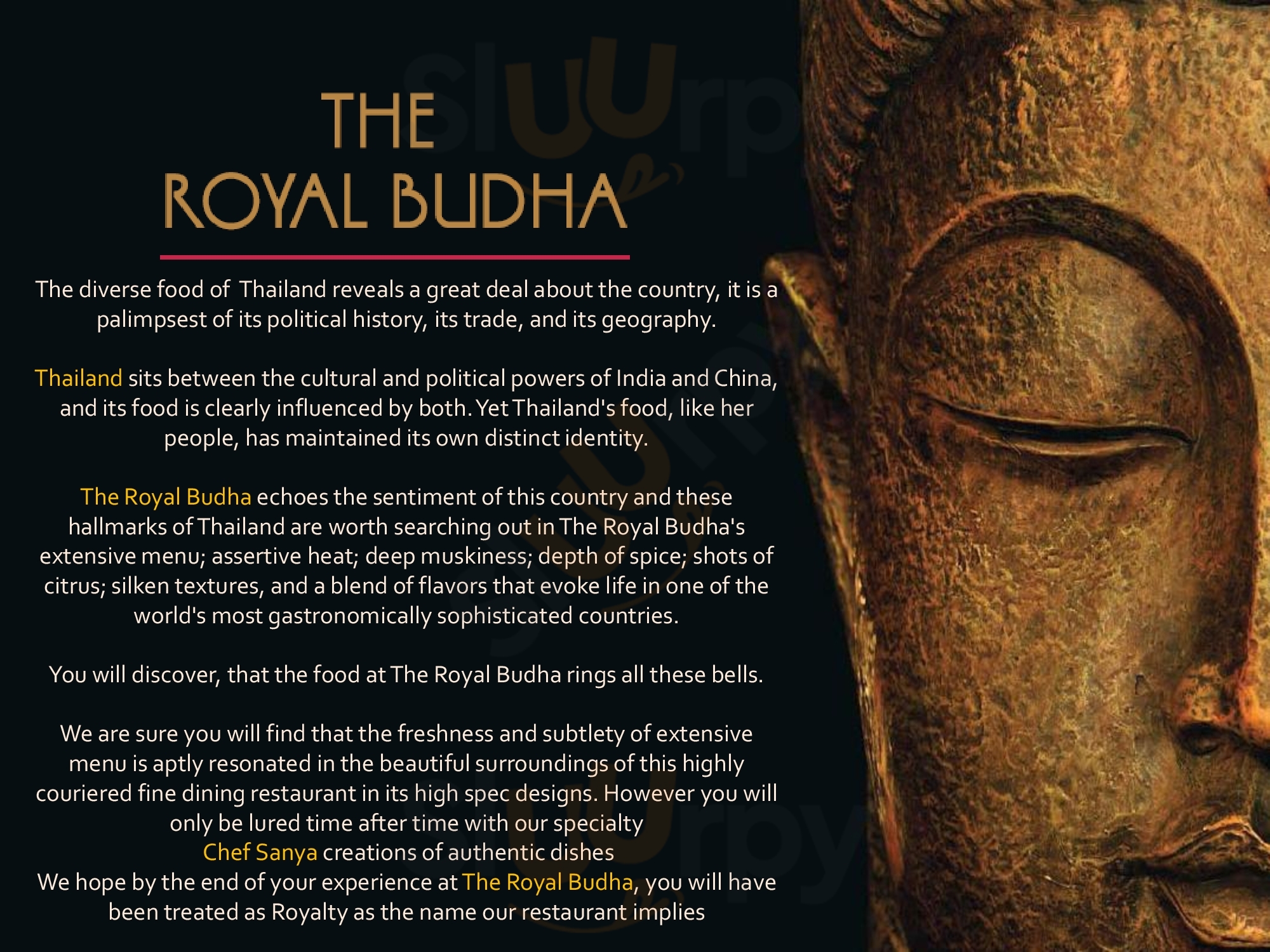 ‪the Royal Budha‬ دُبي Menu - 1