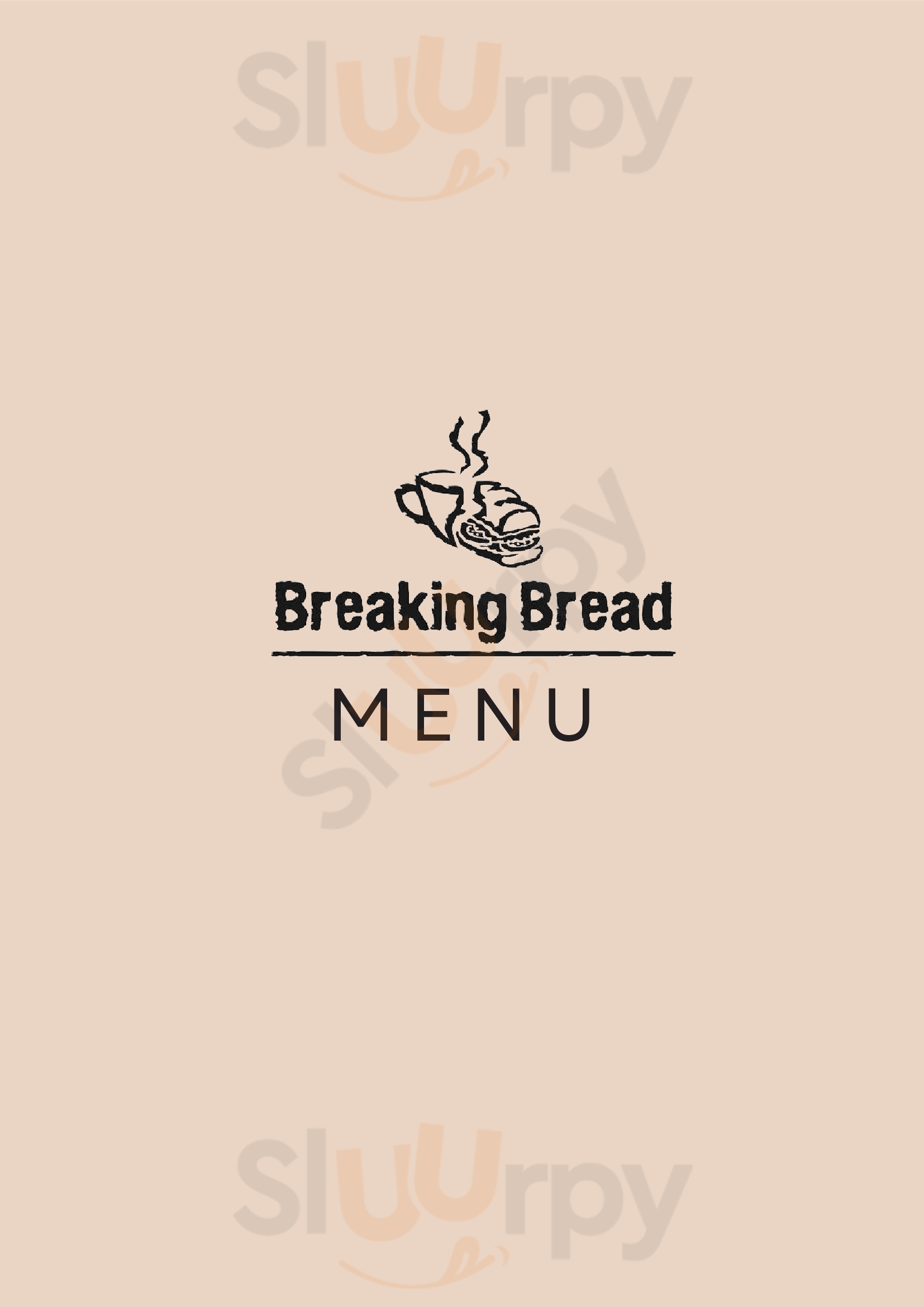 ‪breaking Bread‬ دُبي Menu - 1