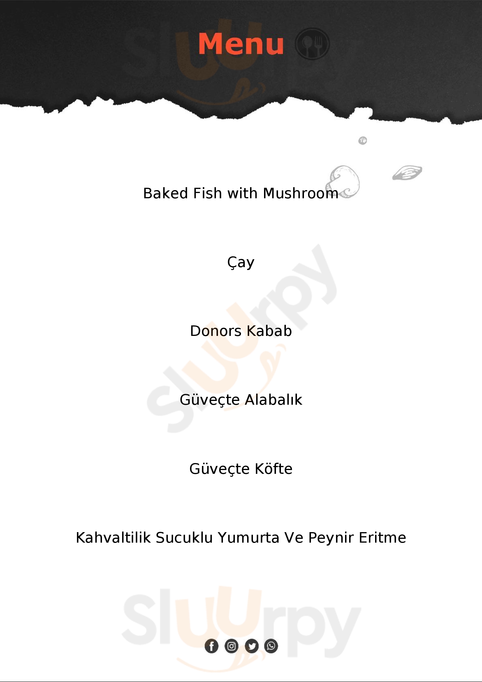 Narin Alabalık Lokantası İnegöl Menu - 1