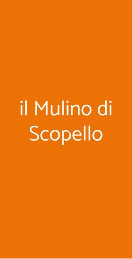 Il Mulino Di Scopello, Scopello