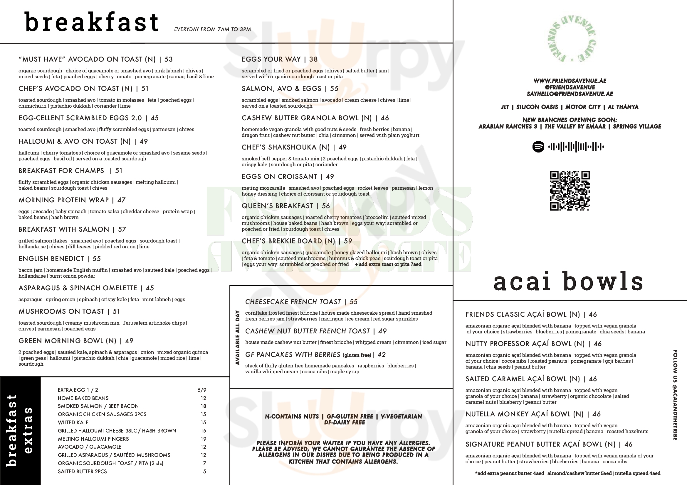 ‪cafe Avenue‬ دُبي Menu - 1