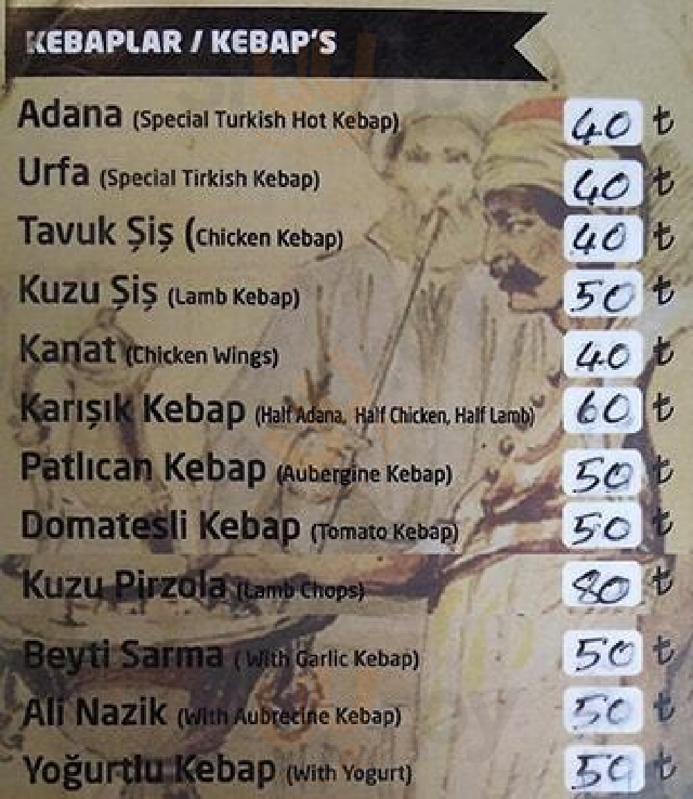 Gulhane Sur Cafe İstanbul Menu - 1