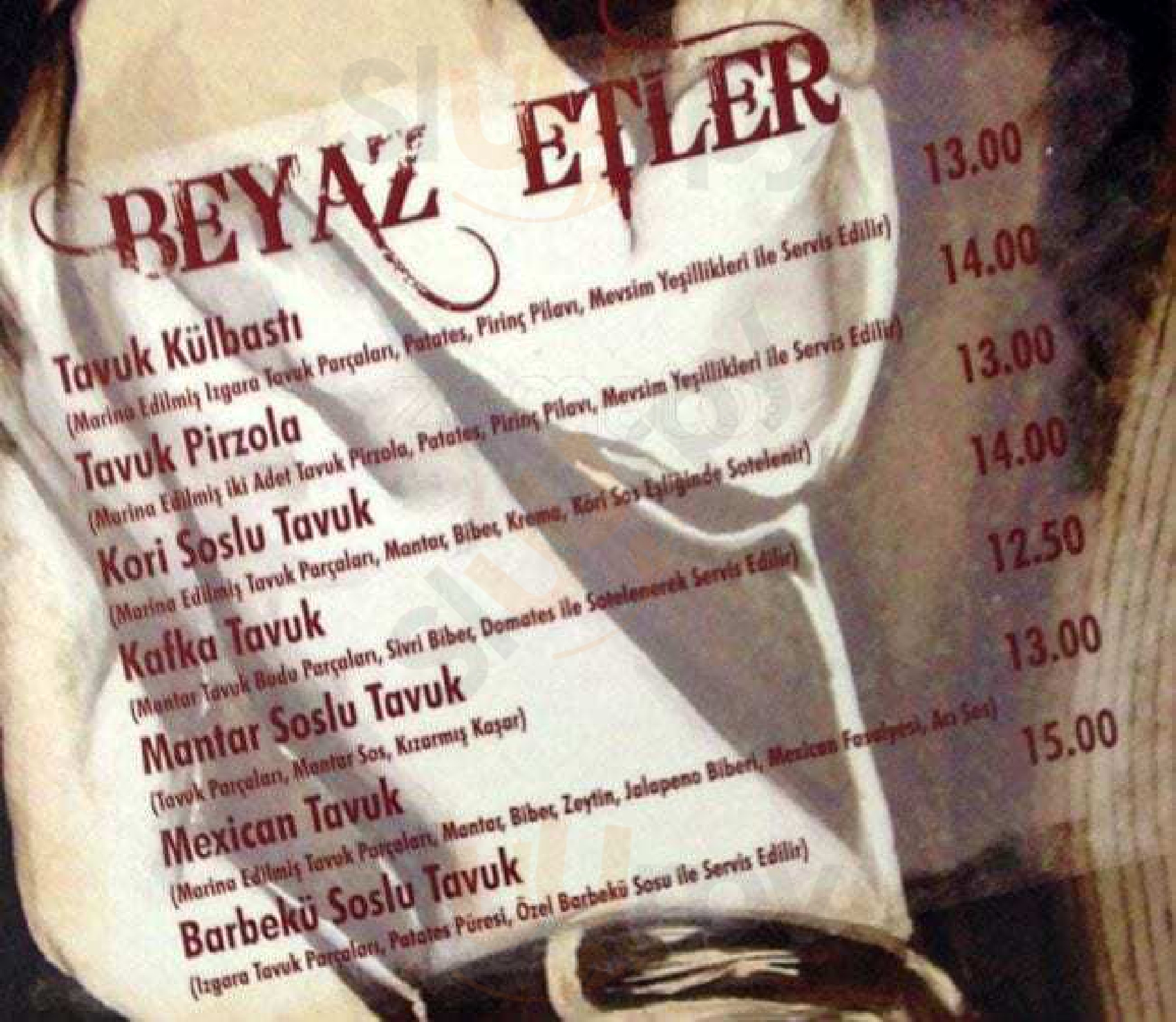 Kafka Bar & Bistro Ankara Menu - 1