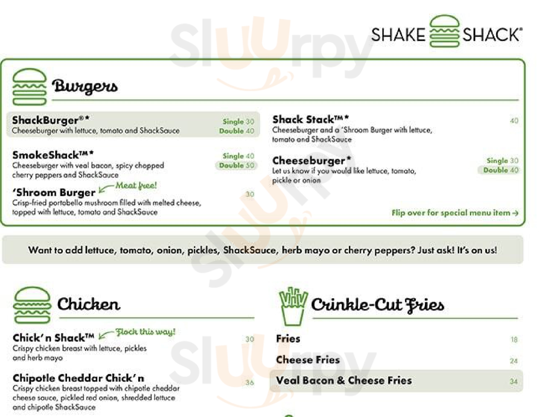 ‪shake Shack‬ أبو ظبي Menu - 1