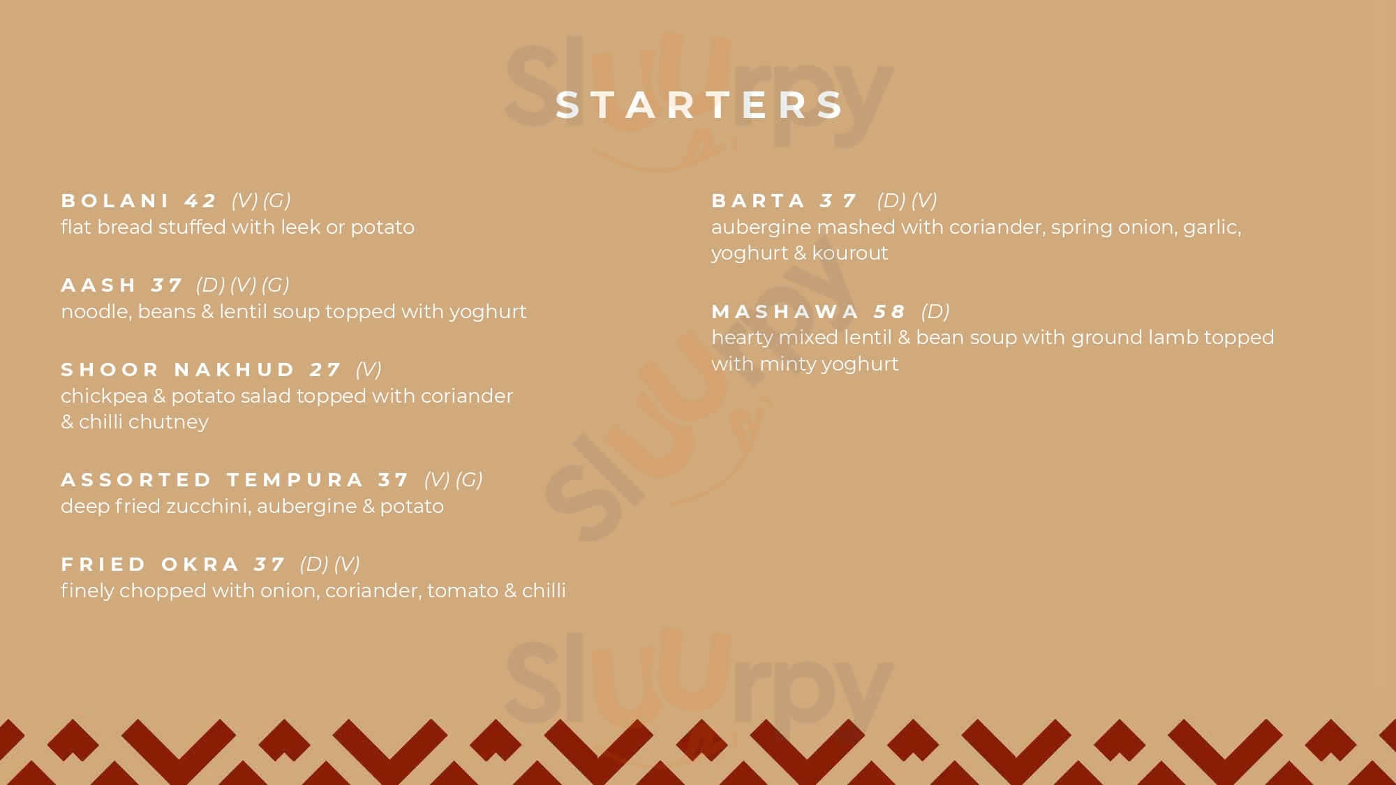 Main Menu - ‪one Third Food Hall‬