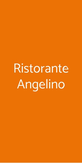 Angelino - Ristorante, Trapani