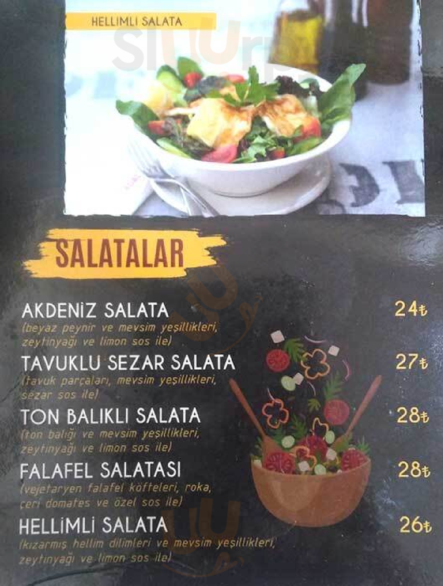 Tadal Pastane & Cafe İstanbul Menu - 1