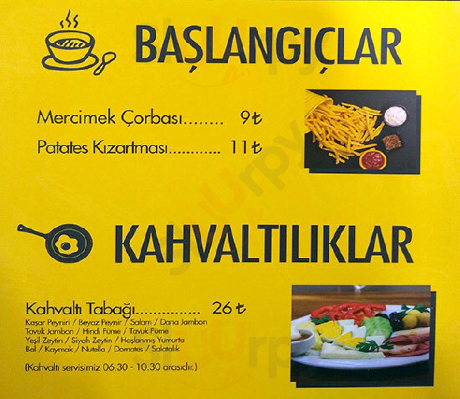 Susam Kafe İstanbul Menu - 1