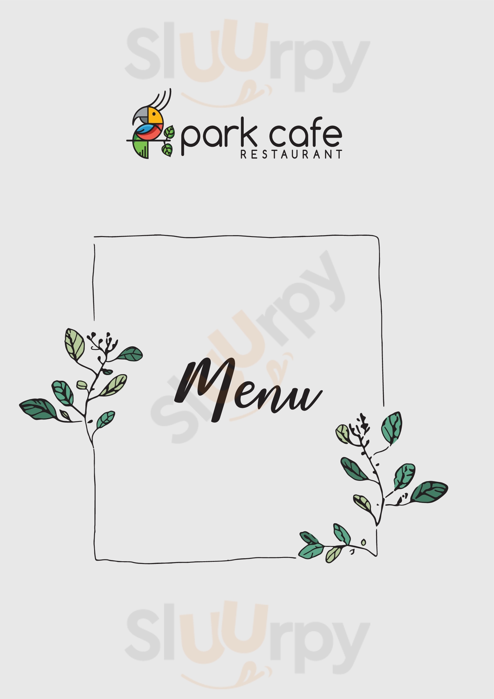 Üsküdar Park Cafe & Restaurant İstanbul Menu - 1