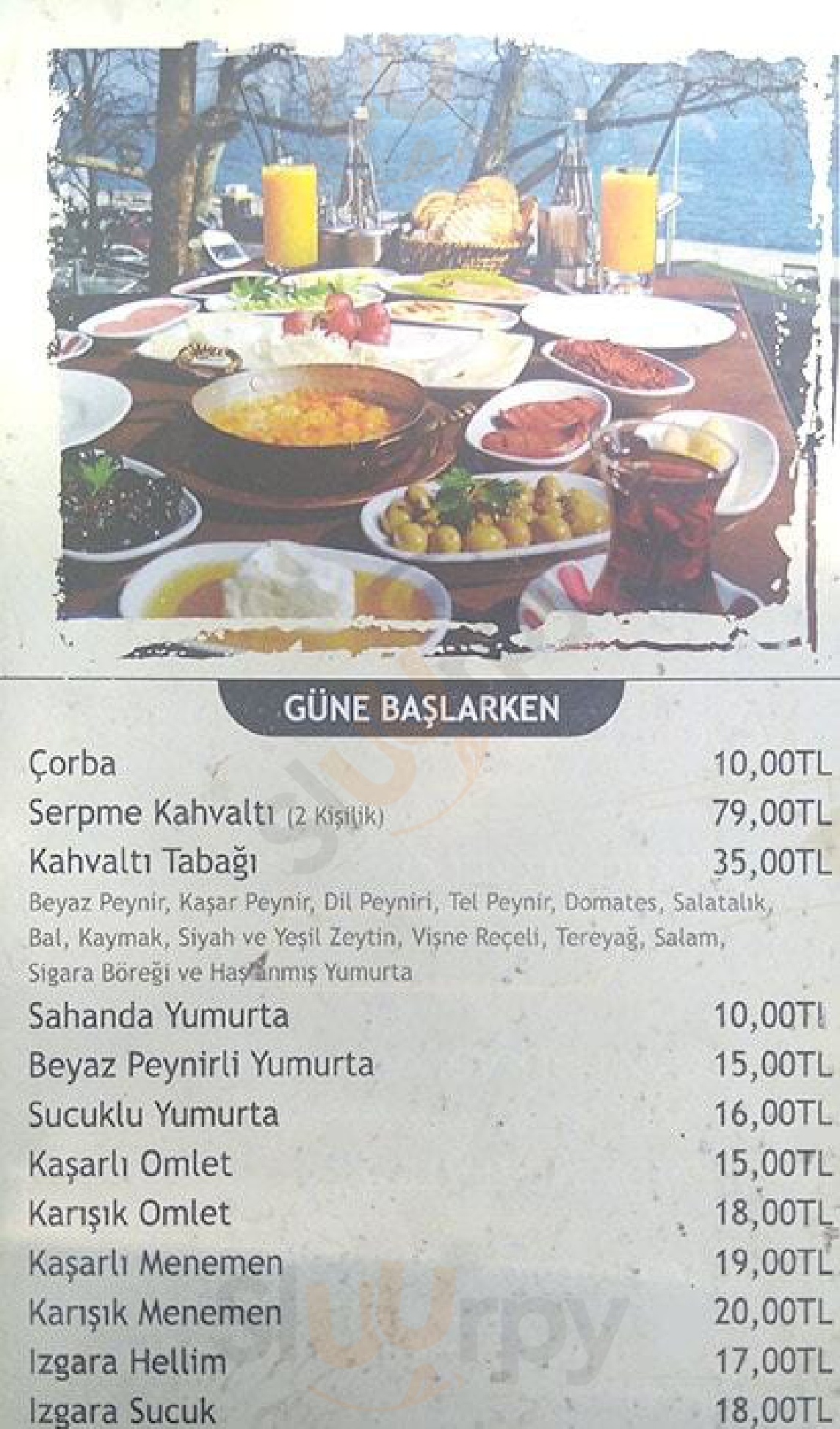 Sheesha Cafe İstanbul Menu - 1