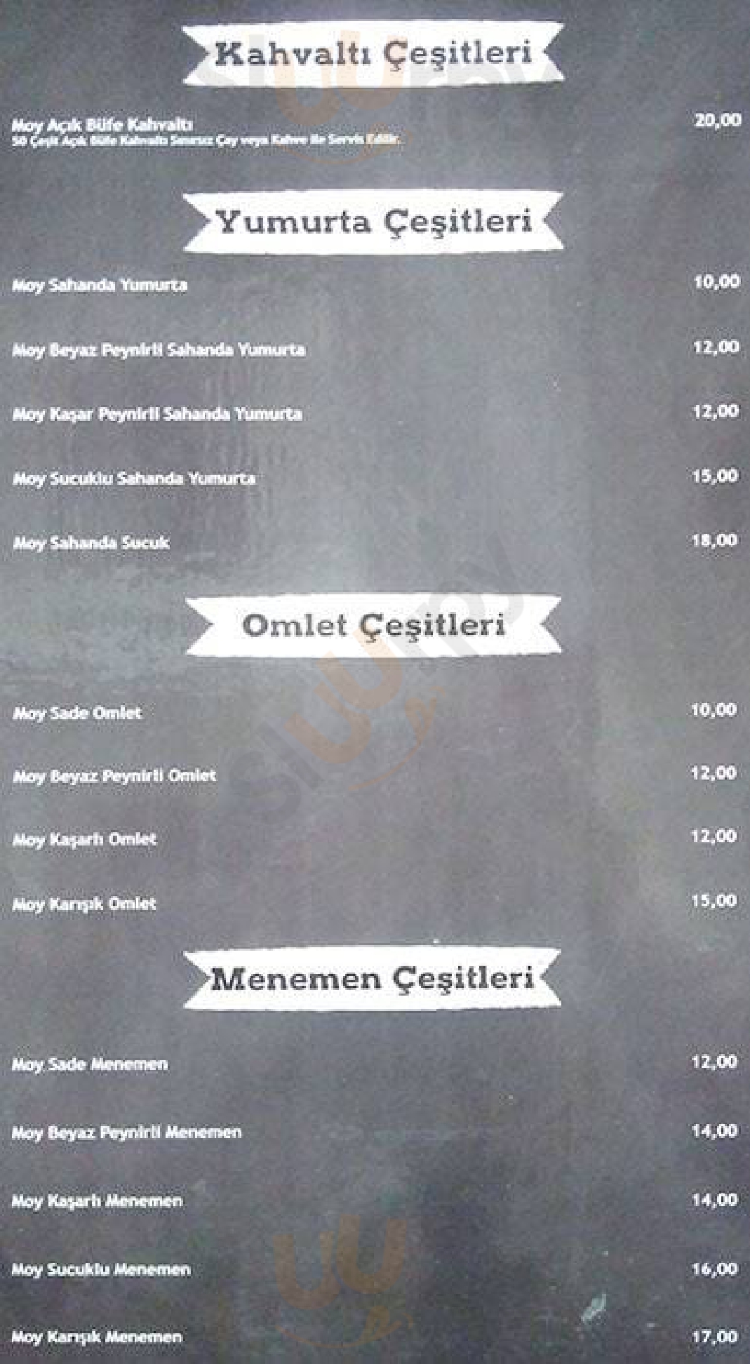 Moy Burger İstanbul Menu - 1