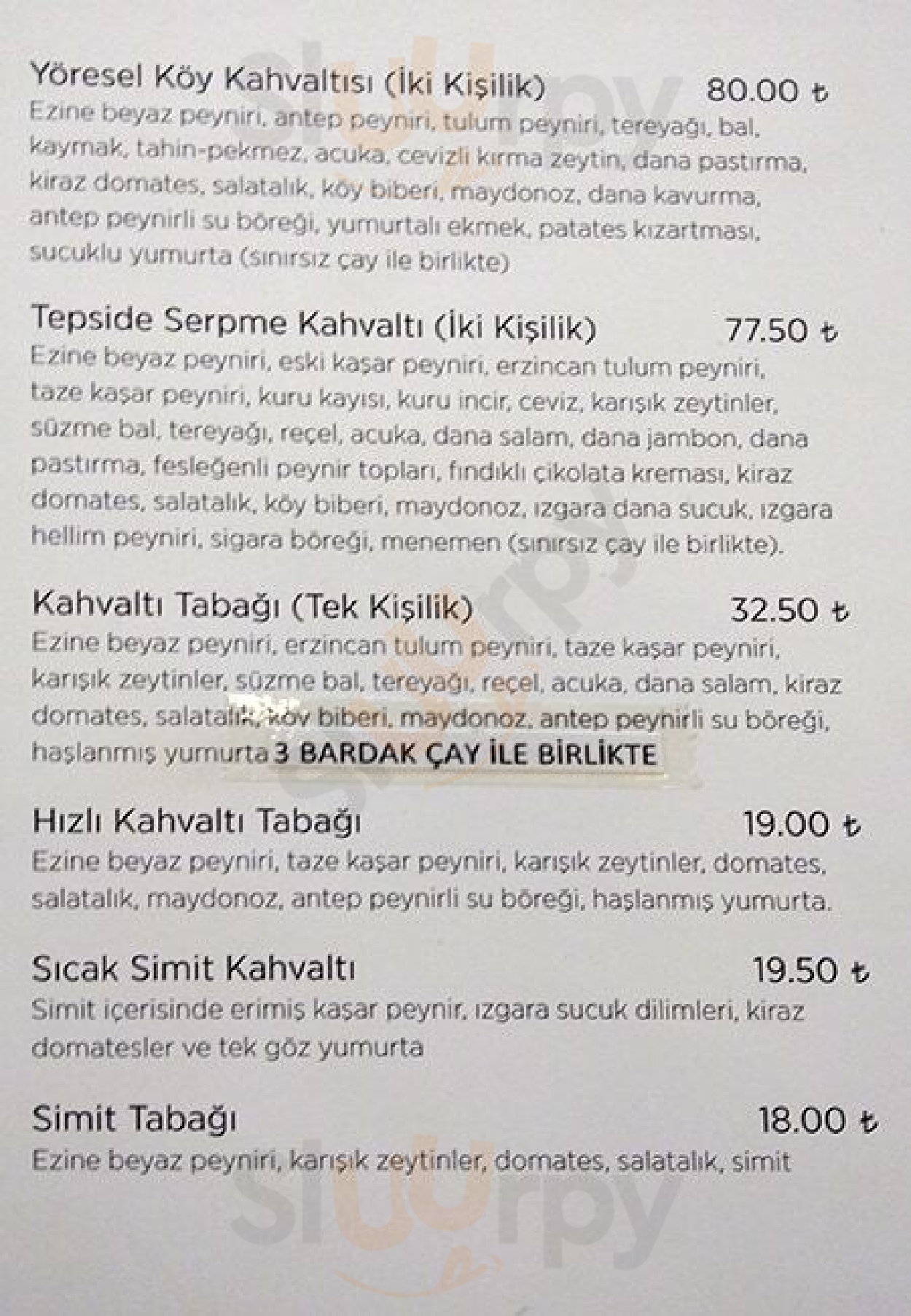 Faruk Güllüoğlu Ümraniye İstanbul Menu - 1