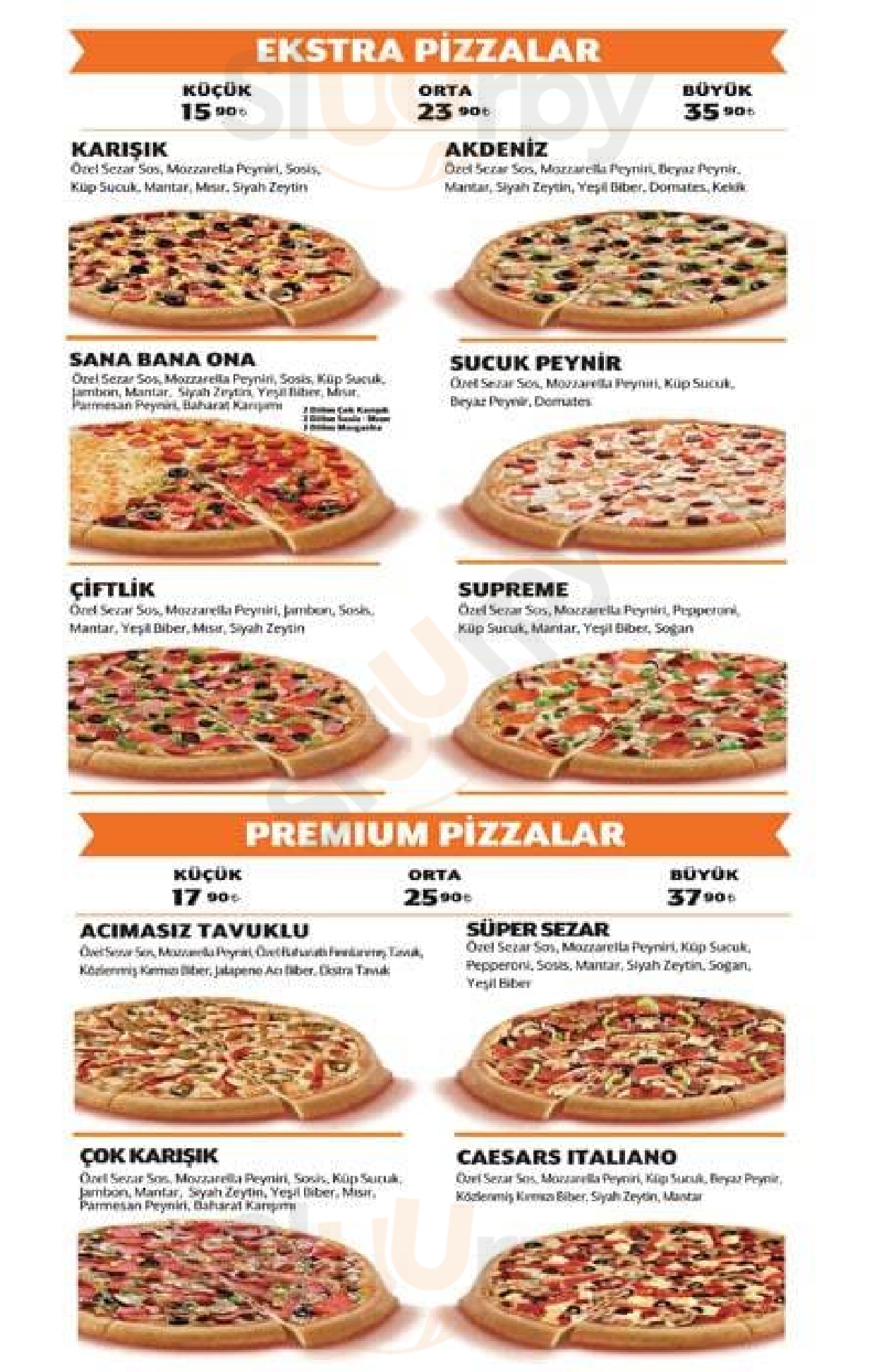 цезарь белебей меню и цены пицца (120) фото