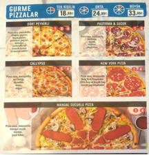 domino s pizza istanbul original menus reviews and prices