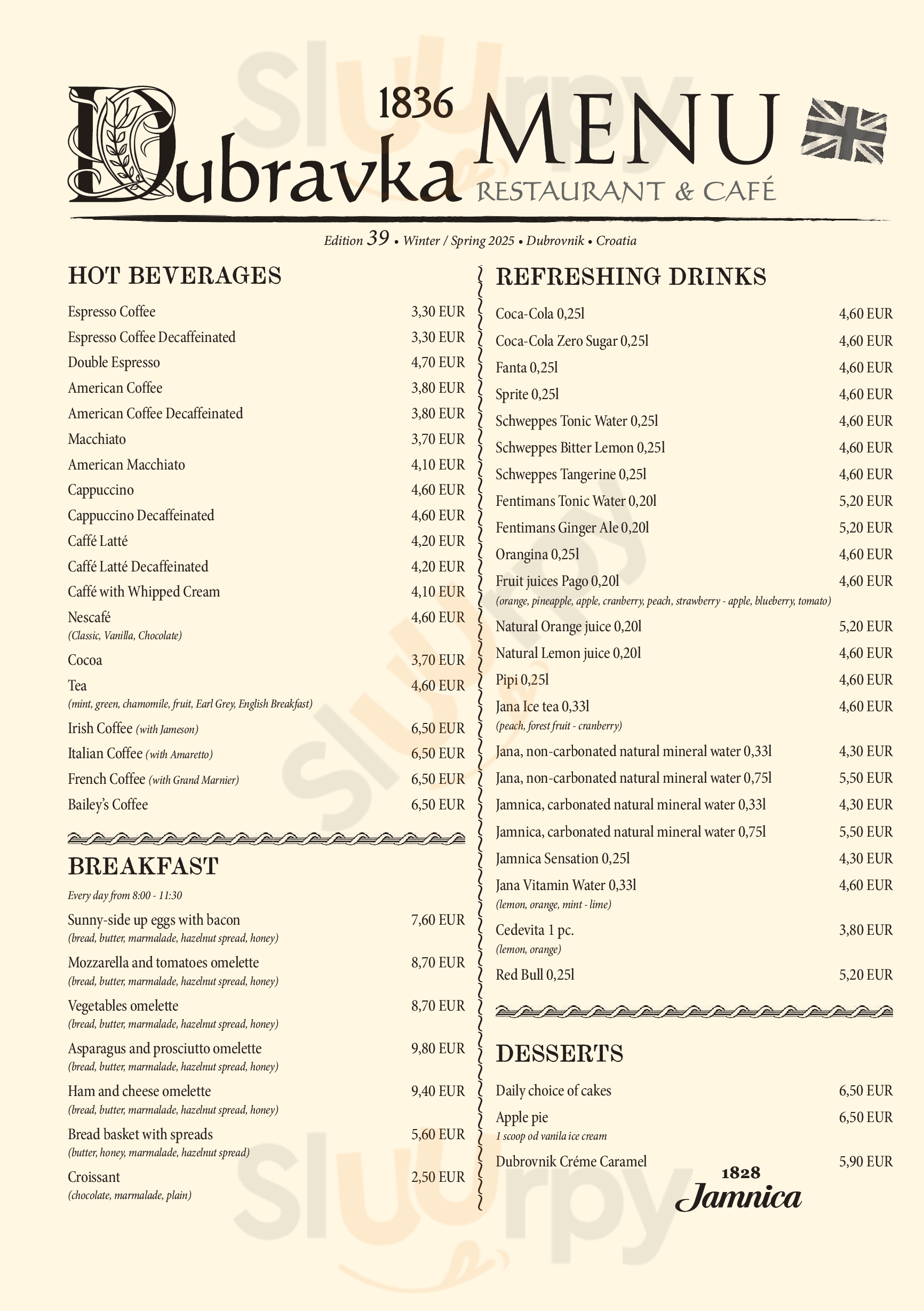 Restaurant Panorama Smila Menu - 1