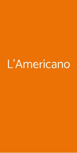 L'americano, Collegno