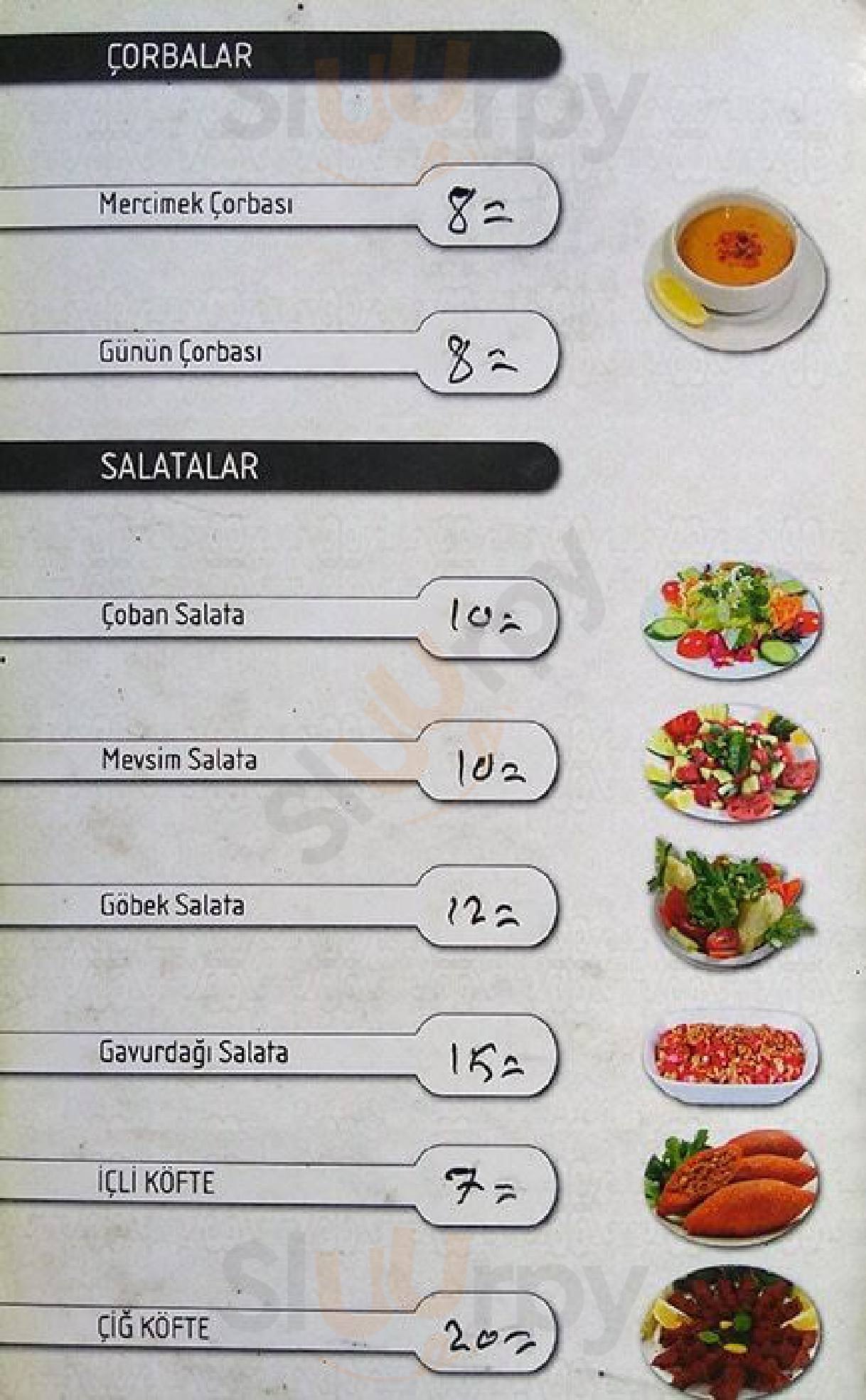 Damak Kebap İstanbul Menu - 1